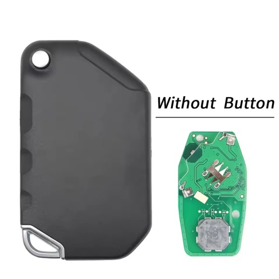 2018 - 2024 Jeep Wrangler Unlimited / Smart Flip Key (No Buttons) / PN: 68416785AA / OHT1130261 / SIP22 (AFTERMARKET)